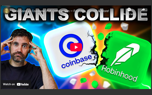 Coin Bureau - Robinhood vs Coinbase: Full Comparison — Features, Growth & More!