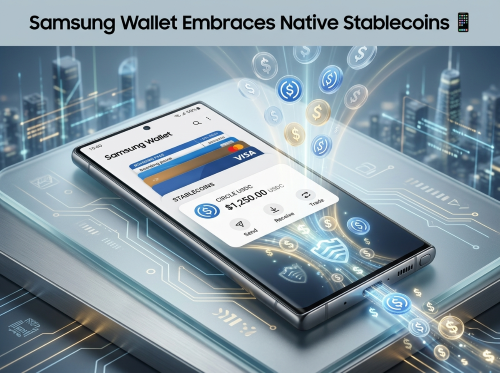 Samsung Wallet Embraces Native Stablecoins