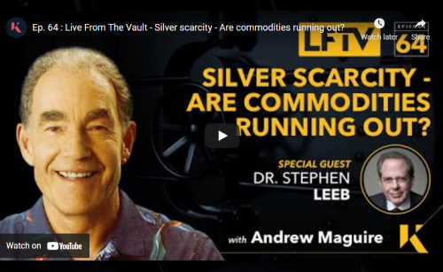 Silver scarcity - Are commodities running out?