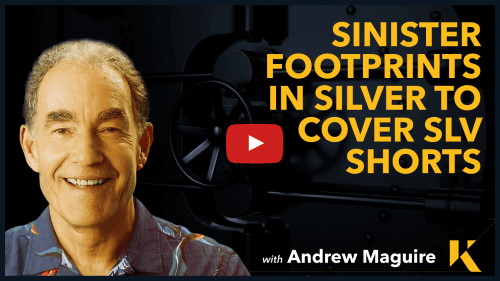 Sinister footprints in Silver to cover SLV shorts