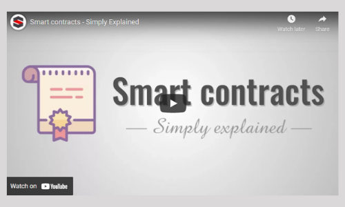 Smart contracts - Simply Explained