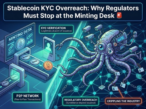 Stablecoin KYC Overreach: Why Regulators Must Stop at the Minting Desk