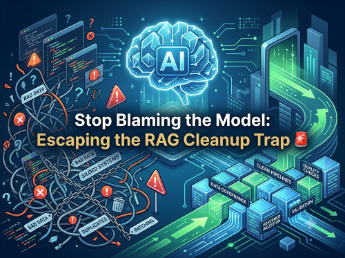 Stop Blaming the Model: Escaping the RAG Cleanup Trap