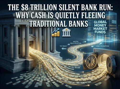 The $8 Trillion Silent Bank Run: Why Cash Is Quietly Fleeing Traditional Banks