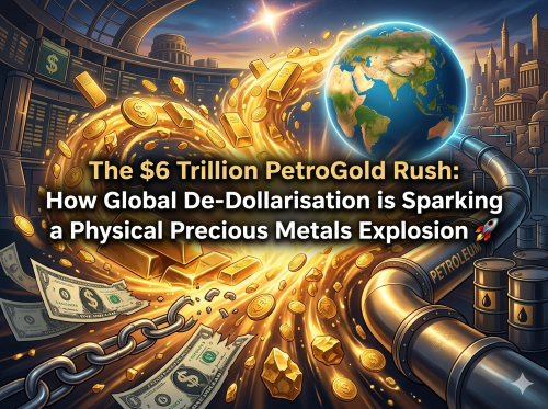 The $6 Trillion PetroGold Rush: How Global De-Dollarisation is Sparking a Physical Precious Metals Explosion