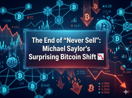 The End of "Never Sell": Michael Saylor's Surprising Bitcoin Shift