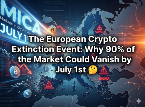 The European Crypto Extinction Event: Why 90% of the Market Could Vanish by July 1st