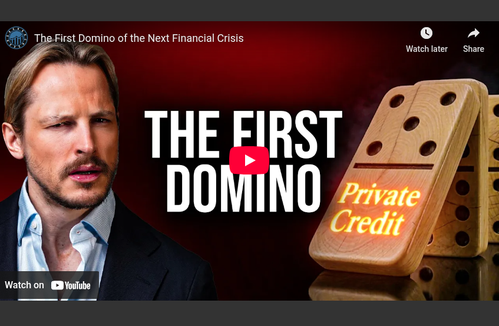 The First Domino of the Next Financial Crisis