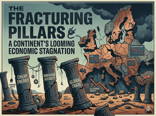 The Fracturing Pillars of the European Project: A Continent's Looming Economic Stagnation
