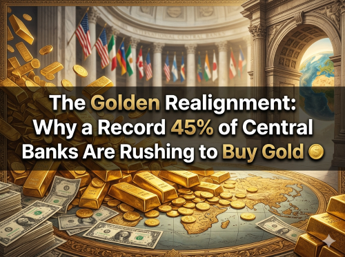The Golden Realignment: Why a Record 45% of Central Banks Are Rushing to Buy Gold