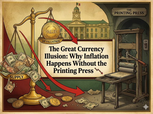 The Great Currency Illusion: Why Inflation Happens Without the Printing Press