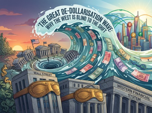 The Great De-Dollarisation Wave: Why the West Is Blind to the Shift