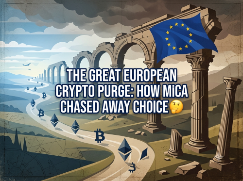 The Great European Crypto Purge: How MiCA Chased Away Choice