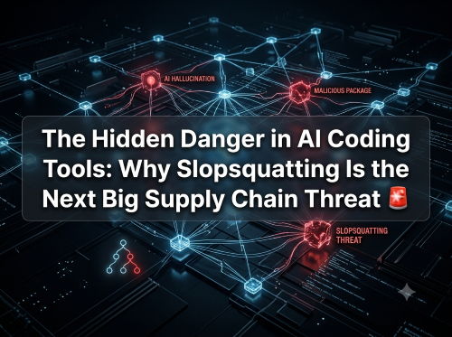 The Hidden Danger in AI Coding Tools: Why Slopsquatting Is the Next Big Supply Chain Threat