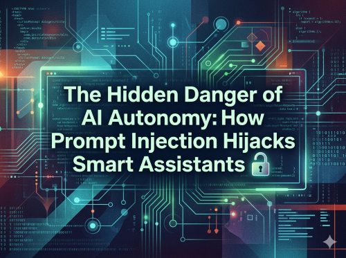 The Hidden Danger of AI Autonomy: How Prompt Injection Hijacks Smart Assistants