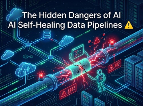 The Hidden Dangers of AI Self-Healing Data Pipelines