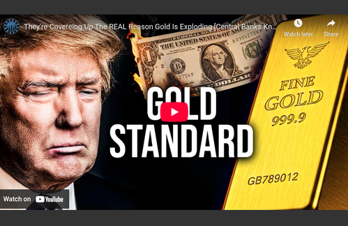 They're Covereing Up The REAL Reason Gold Is Exploding [Central Banks Know]