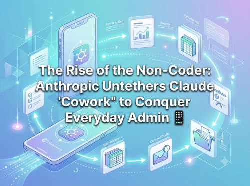 The Rise of the Non-Coder: Anthropic Untethers Claude Cowork to Conquer Everyday Admin