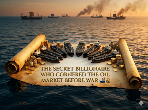 The Secret Billionaire Who Cornered the Oil Market Before War 🚢💰