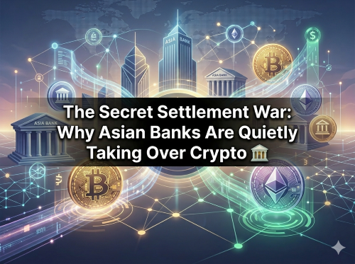 The Secret Settlement War: Why Asian Banks Are Quietly Taking Over Crypto