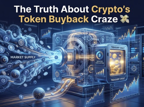 The Truth About Crypto's Token Buyback Craze