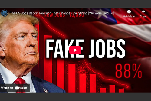 The US Jobs Report Revision That Changes Everything [We Were Lied To]