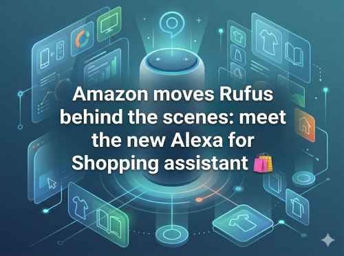 Amazon moves Rufus behind the scenes: meet the new Alexa for Shopping assistant