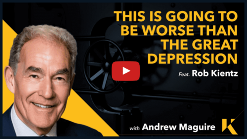 “This is going to be worse than the Great Depression” Feat. Rob Kientz