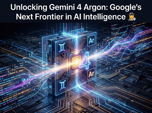 Unlocking Gemini 4 Argon: Google's Next Frontier in AI Intelligence