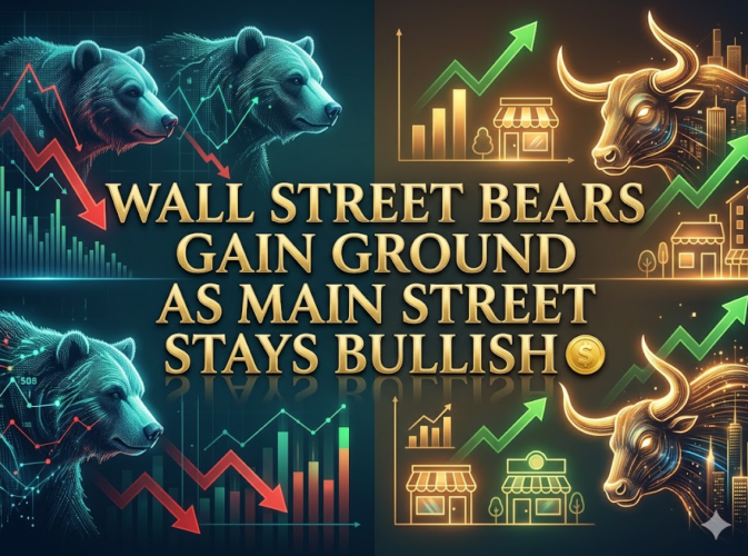 Navigating the Gold Market Maze: Wall Street Bears Gain Ground as Main Street Stays Bullish