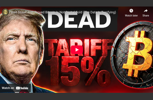 Wall Street Just Proved Bitcoin Is Not Digital Gold (The Data Is Terrifying)