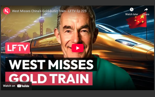 West Misses China's Gold Bullet Train