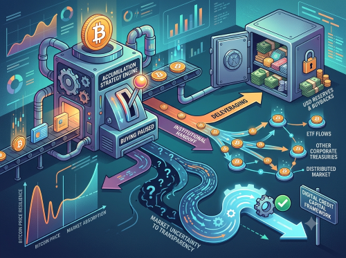 What Happens When Strategy Stops Buying Bitcoin