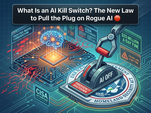 What Is an AI Kill Switch? The New Law to Pull the Plug on Rogue AI