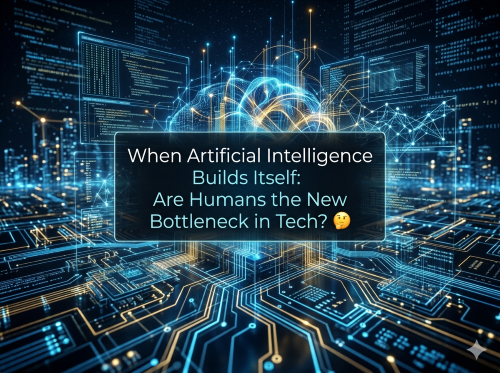 When Artificial Intelligence Builds Itself: Are Humans the New Bottleneck in Tech?