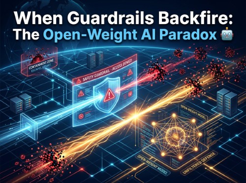 When Guardrails Backfire: The Open-Weight AI Paradox