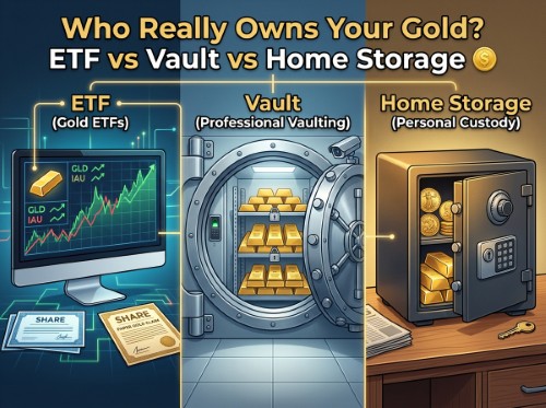 Who Really Owns Your Gold? ETF vs Vault vs Home Storage