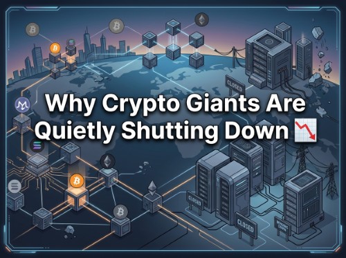 Why Crypto Giants Are Quietly Shutting Down