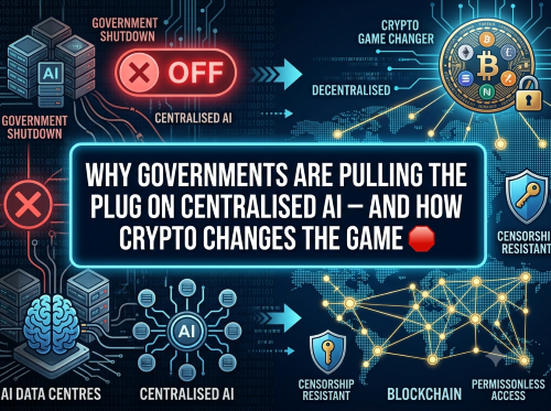 Why Governments are Pulling the Plug on Centralised AI – and How Crypto Changes the Game