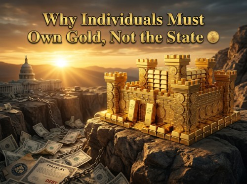 Why Individuals Must Own Gold, Not the State
