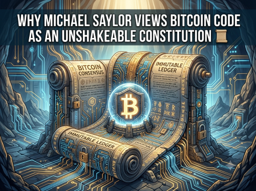 Why Michael Saylor Views Bitcoin Code as an Unshakeable Constitution