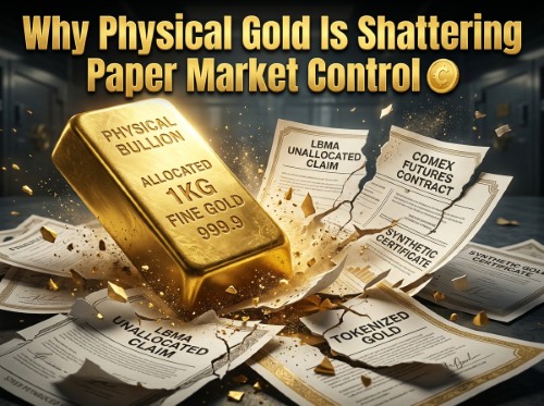 Why Physical Gold Is Shattering Paper Market Control