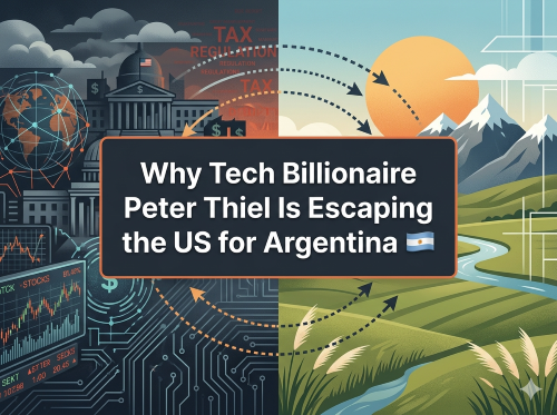 Why Tech Billionaire Peter Thiel Is Escaping the US for Argentina