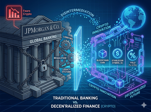 Why Wall Street's Biggest Banking Giants Secretly Fear Crypto Innovation