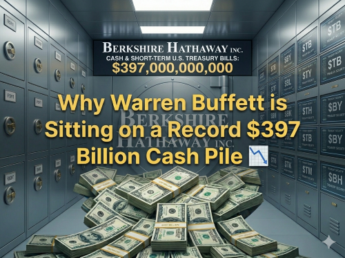 Why Warren Buffett is Sitting on a Record $397 Billion Cash Pile