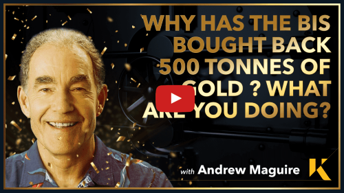 Why has the BIS bought back 500 tonnes of gold?