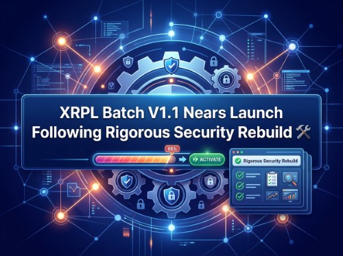 XRPL Batch V1.1 Nears Launch Following Rigorous Security Rebuild