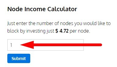 Get FREE $4.72 in your account on sign up.  Earn huge money with nodes