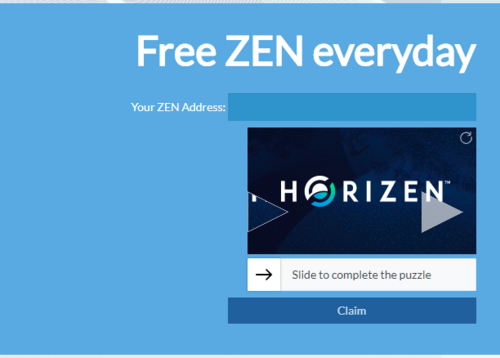 Get paid Free ZEN coins worth $10.40
