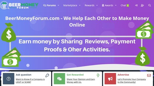 A Paid Forum that reward members for sharing their knowledge